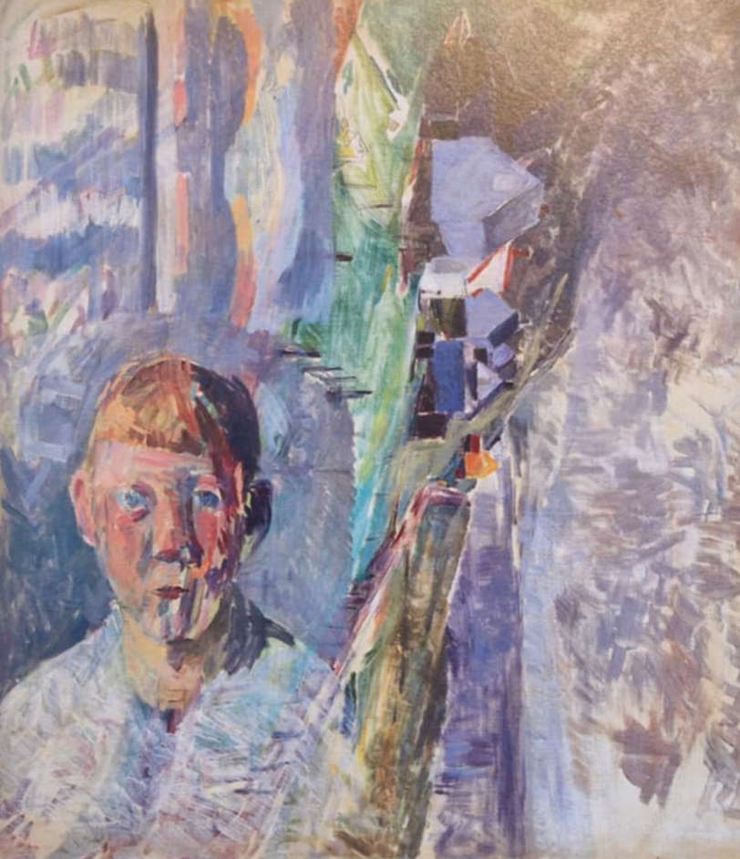 Síðsta listaverki eftir Ruth Smith, 1958