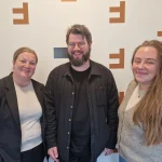 Hallgerd Akurstein, Arni Zachariassen og Annika Magnussen Gaard