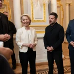 ursula von der leyen og zelensky
